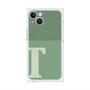 プレミアムパネル with MagSafe［ オリジナル - initial two tone - T green ］