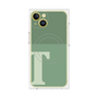 プレミアムパネル with MagSafe［ オリジナル - initial two tone - T green ］