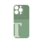プレミアムパネル with MagSafe［ オリジナル - initial two tone - T green ］