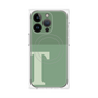 プレミアムパネル with MagSafe［ オリジナル - initial two tone - T green ］