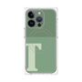 プレミアムパネル with MagSafe［ オリジナル - initial two tone - T green ］