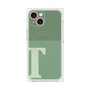 プレミアムパネル with MagSafe［ オリジナル - initial two tone - T green ］