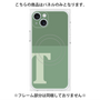 プレミアムパネル with MagSafe［ オリジナル - initial two tone - T green ］