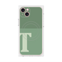 プレミアムパネル with MagSafe［ オリジナル - initial two tone - T green ］