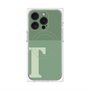 プレミアムパネル with MagSafe［ オリジナル - initial two tone - T green ］