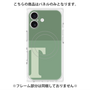 プレミアムパネル with MagSafe［ オリジナル - initial two tone - T green ］