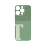 プレミアムパネル with MagSafe［ オリジナル - initial two tone - T green ］