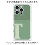 プレミアムパネル with MagSafe［ オリジナル - initial two tone - T green ］