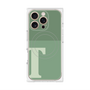 プレミアムパネル with MagSafe［ オリジナル - initial two tone - T green ］