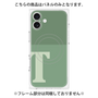 プレミアムパネル with MagSafe［ オリジナル - initial two tone - T green ］