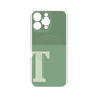 プレミアムパネル with MagSafe［ オリジナル - initial two tone - T green ］