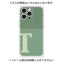 プレミアムパネル with MagSafe［ オリジナル - initial two tone - T green ］
