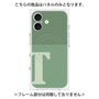 プレミアムパネル with MagSafe［ オリジナル - initial two tone - T green ］