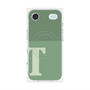 プレミアムパネル with MagSafe［ オリジナル - initial two tone - T green ］