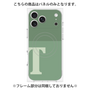 プレミアムパネル with MagSafe［ オリジナル - initial two tone - T green ］