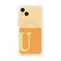 プレミアムパネル with MagSafe［ オリジナル - initial two tone - U orange ］