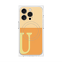 プレミアムパネル with MagSafe［ オリジナル - initial two tone - U orange ］