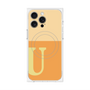 プレミアムパネル with MagSafe［ オリジナル - initial two tone - U orange ］