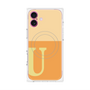 プレミアムパネル with MagSafe［ オリジナル - initial two tone - U orange ］