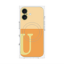 プレミアムパネル with MagSafe［ オリジナル - initial two tone - U orange ］