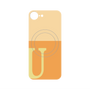 プレミアムパネル with MagSafe［ オリジナル - initial two tone - U orange ］