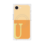 プレミアムパネル with MagSafe［ オリジナル - initial two tone - U orange ］