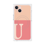 プレミアムパネル with MagSafe［ オリジナル - initial two tone - U pink ］