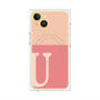 プレミアムパネル with MagSafe［ オリジナル - initial two tone - U pink ］