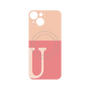 プレミアムパネル with MagSafe［ オリジナル - initial two tone - U pink ］