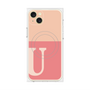 プレミアムパネル with MagSafe［ オリジナル - initial two tone - U pink ］