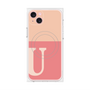 プレミアムパネル with MagSafe［ オリジナル - initial two tone - U pink ］