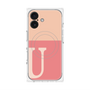 プレミアムパネル with MagSafe［ オリジナル - initial two tone - U pink ］