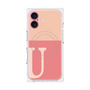 プレミアムパネル with MagSafe［ オリジナル - initial two tone - U pink ］