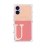 プレミアムパネル with MagSafe［ オリジナル - initial two tone - U pink ］