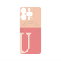 プレミアムパネル with MagSafe［ オリジナル - initial two tone - U pink ］