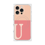 プレミアムパネル with MagSafe［ オリジナル - initial two tone - U pink ］