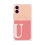 プレミアムパネル with MagSafe［ オリジナル - initial two tone - U pink ］