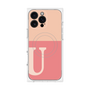 プレミアムパネル with MagSafe［ オリジナル - initial two tone - U pink ］