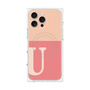プレミアムパネル with MagSafe［ オリジナル - initial two tone - U pink ］