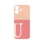プレミアムパネル with MagSafe［ オリジナル - initial two tone - U pink ］