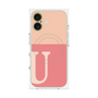 プレミアムパネル with MagSafe［ オリジナル - initial two tone - U pink ］