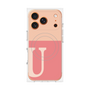プレミアムパネル with MagSafe［ オリジナル - initial two tone - U pink ］