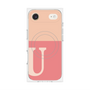 プレミアムパネル with MagSafe［ オリジナル - initial two tone - U pink ］