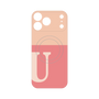 プレミアムパネル with MagSafe［ オリジナル - initial two tone - U pink ］