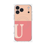 プレミアムパネル with MagSafe［ オリジナル - initial two tone - U pink ］