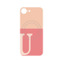 プレミアムパネル with MagSafe［ オリジナル - initial two tone - U pink ］
