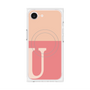 プレミアムパネル with MagSafe［ オリジナル - initial two tone - U pink ］
