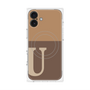 プレミアムパネル with MagSafe［ オリジナル - initial two tone - U brown ］