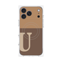 プレミアムパネル with MagSafe［ オリジナル - initial two tone - U brown ］