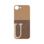 プレミアムパネル with MagSafe［ オリジナル - initial two tone - U brown ］